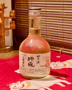 神亀 上槽中汲み 純米酒 1999（熟成古酒）